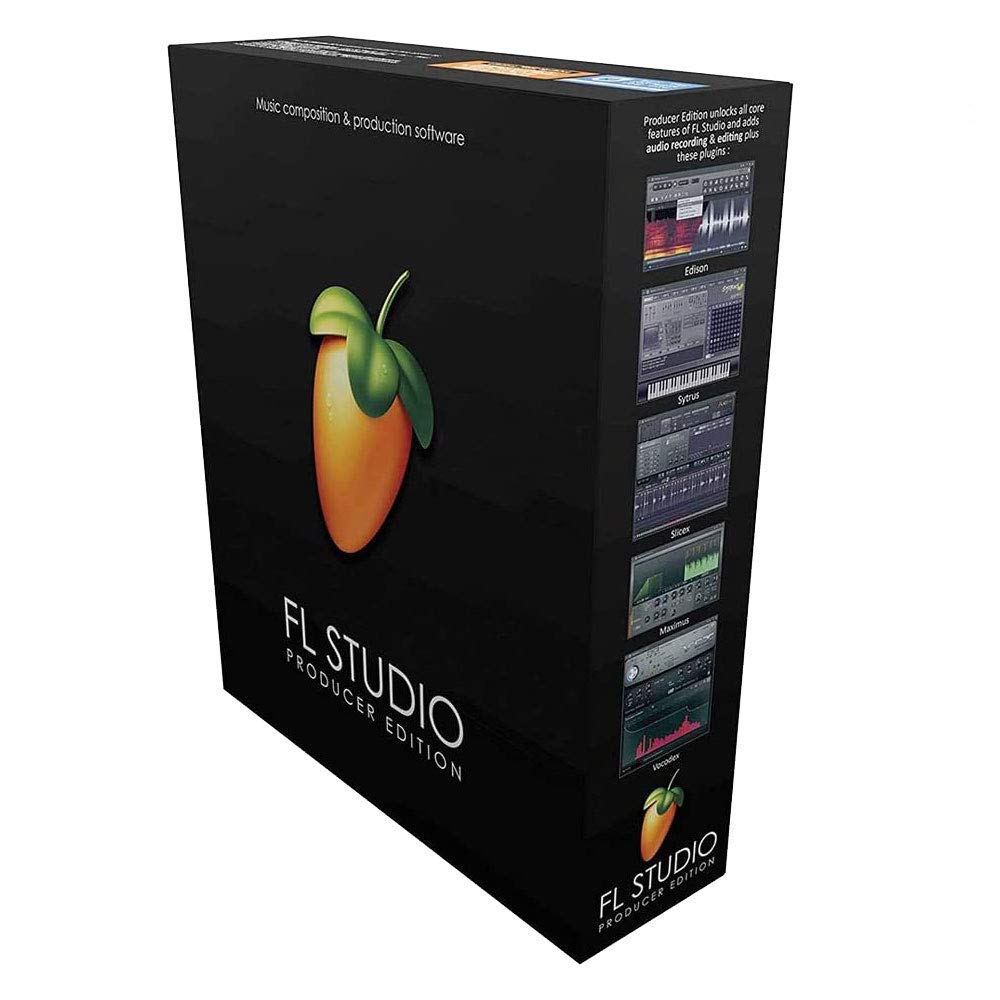 Image Line FL Studio 20 Producer Edition Mac/Windows with Microfiber and 1 Year Everything Music Ext