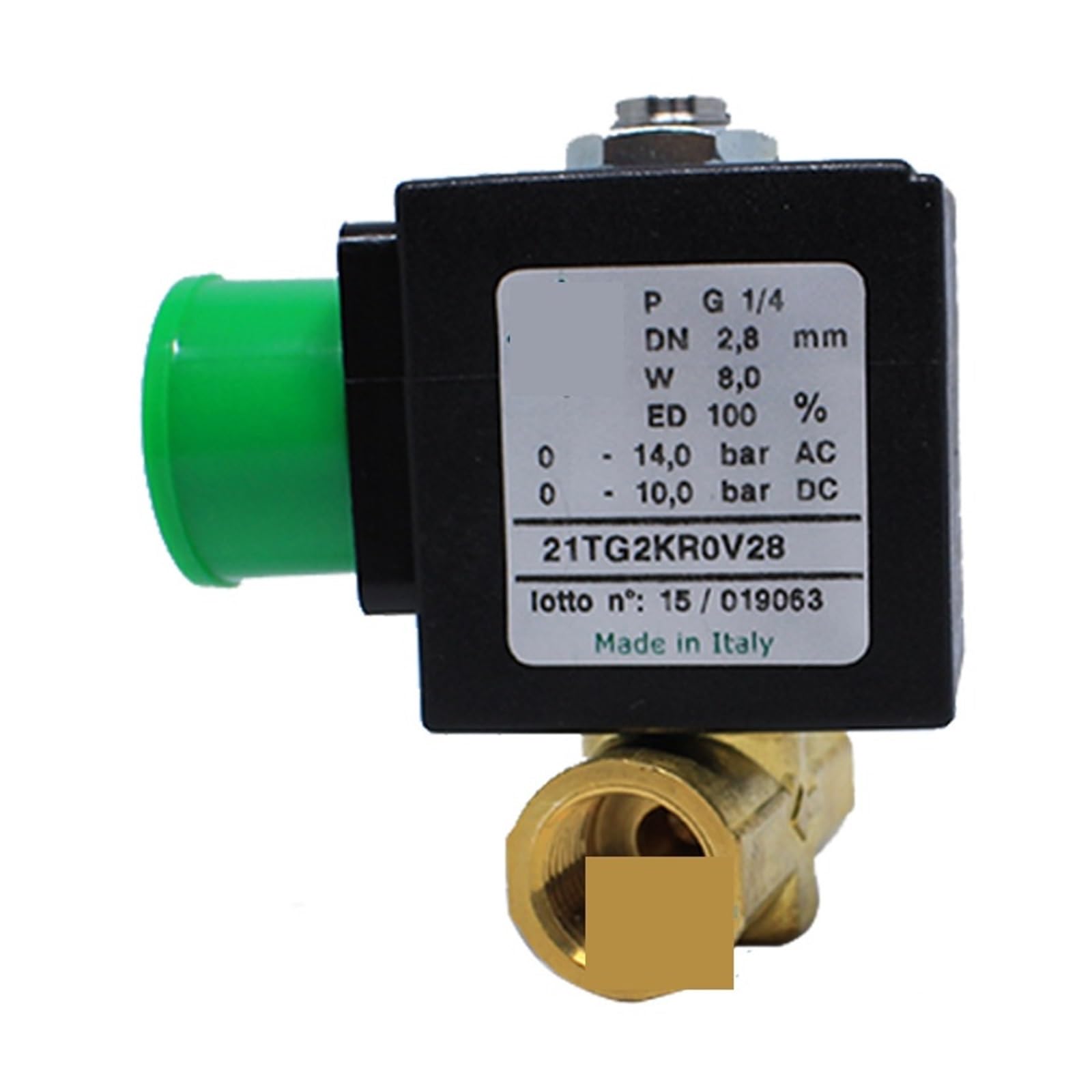 LEOTNNDQ 21TG2KR0V28 110V Imported Miniature Threaded Electromagnetic Switching Valve(AC110V)