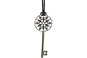 4" Santa's Key Ornament: A Delightful Holiday Addition