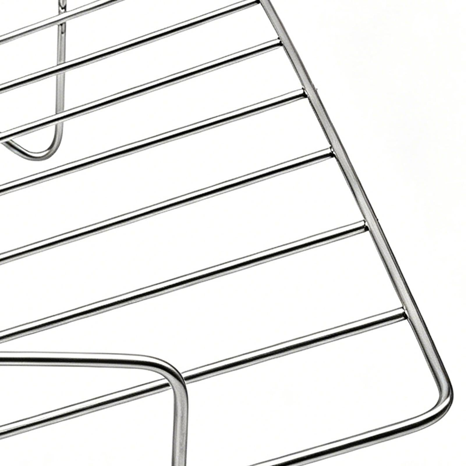 Porta Costine Strumento Da Cucina In Acciaio Inossidabile A Forma Di V | Rack In Metallo Per BBQ Per Verdure Carne Interno Esterno Barbecue BBQ Picnic Campeggio Cottura