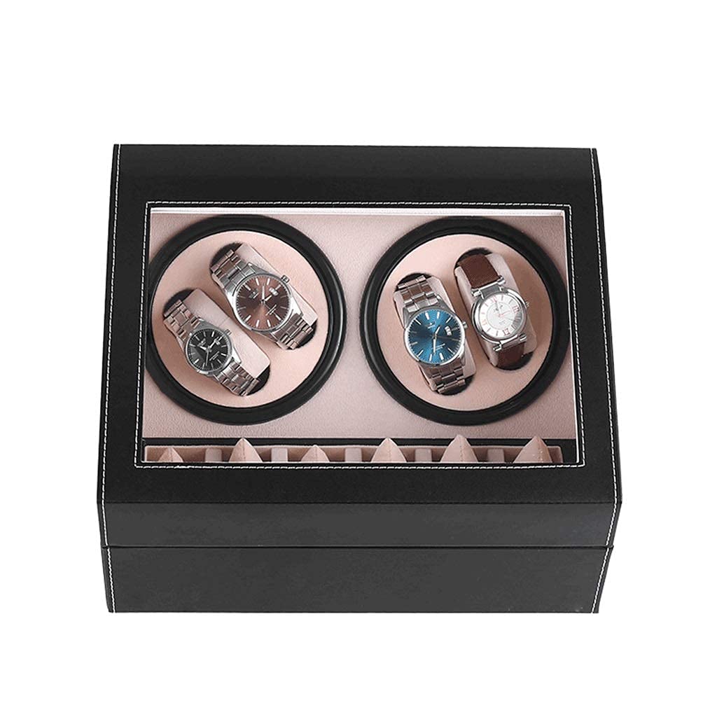 Estuche para relojes automáticos bobinadora con compartimento de accesorios el regalo perfecto 7