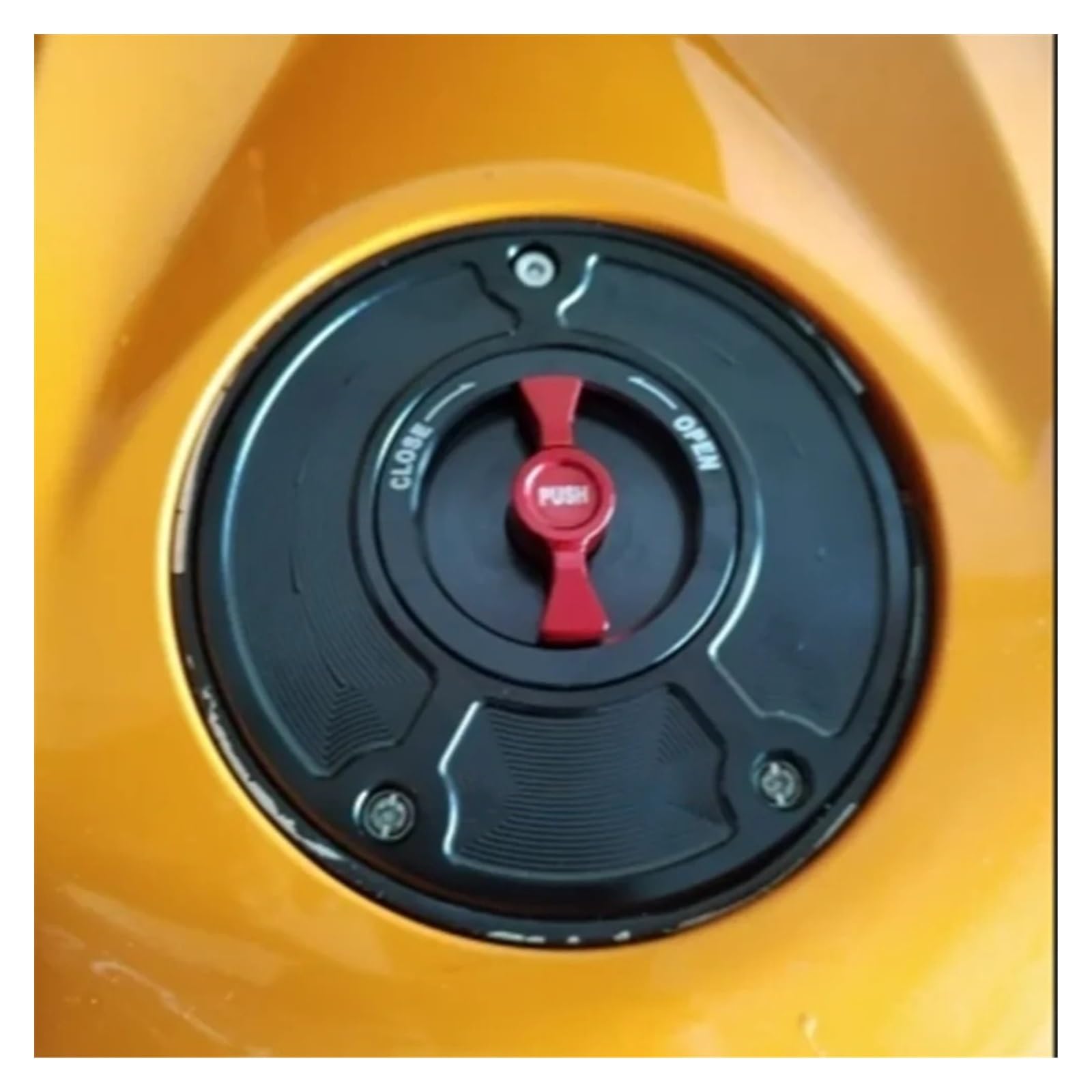 Tappo Serbatoio Coperchio Tappo Serbatoio Carburante Per Hond&a CB600F | Tappo Carburante Resistente In Alluminio CNC, Finitura Lucida, Perfetto Per Hond&a Protegge L'interno