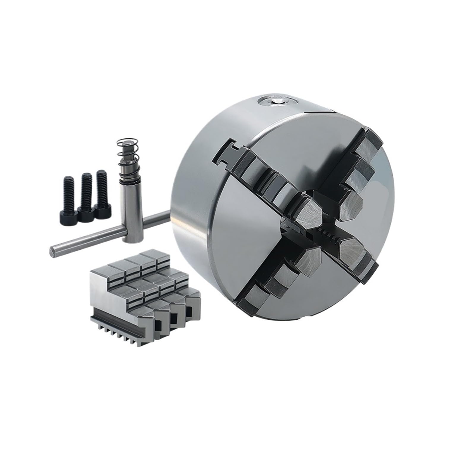 K12 4-Jaw Lathe Chuck 80-250mm Self-Centering Turning Accessory(K12-125)