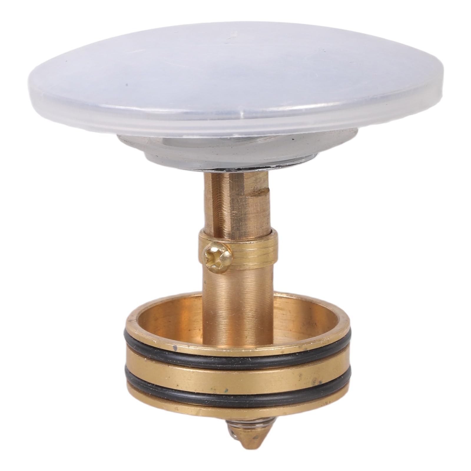 Kitchen Sink Drain Plug Coppers Drain Strainer Bounce Cores Sink Plug Anticlogging Push-type Stoppers Coppers Stoppers Bathroom Strainer