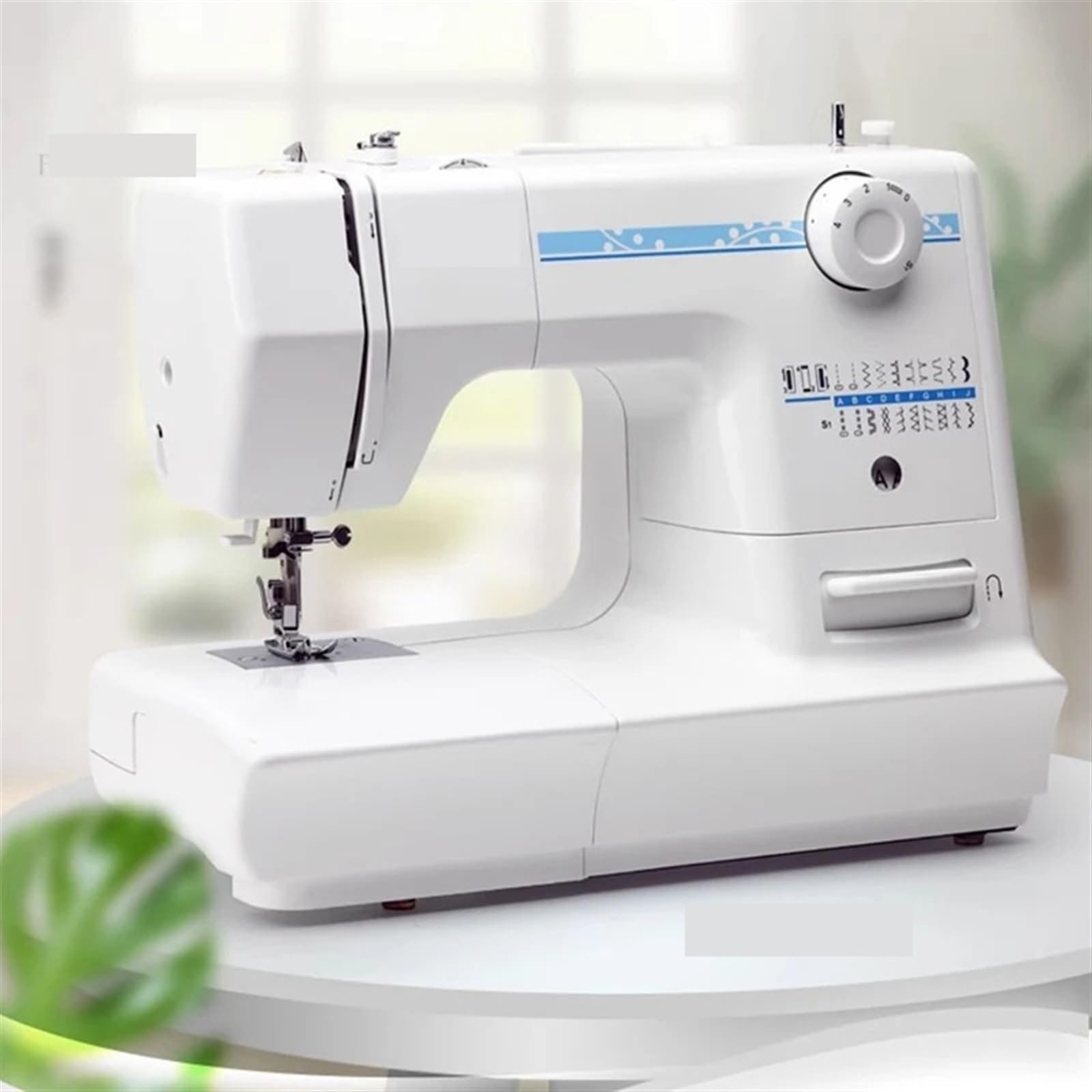 Maszyna do szycia, Elektryczne maszyny do szycia do domu Ciężka maszyna do szycia domowego Mała maszyna do szycia W pełni automatyczna maszyna do szycia overlock