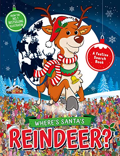 Where’s Santa’s Reindeer?: A Festive Search-and-Find Book (Search and Find Activity 8)