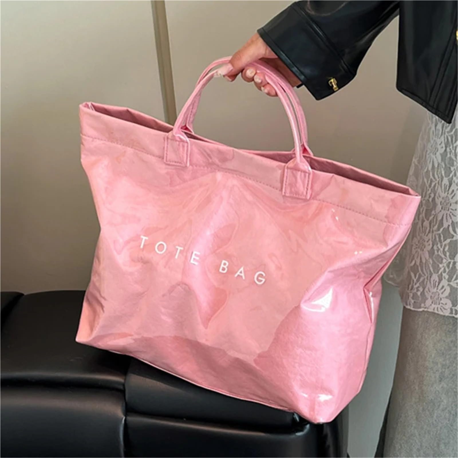 Bolsos de mano gran capacidad for mujer, bolsos impermeables informales verano, bolso compras for ir al trabajo