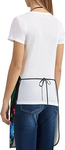 Miniatura 5 de Delantal de cocina chef taller de trabajo mujeres hombres hornear decoraciones pintura barbacoa parrilla accesorios de cocina suministros de fiesta