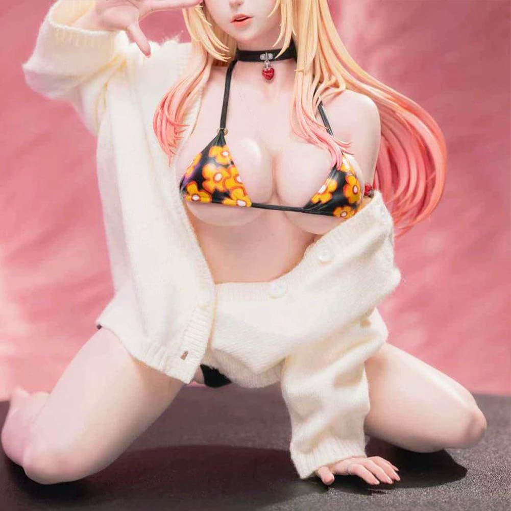DEXSHUN Kitagawa Marin Figura Anime Traje de baño Marin Estatua Estilo Realismo