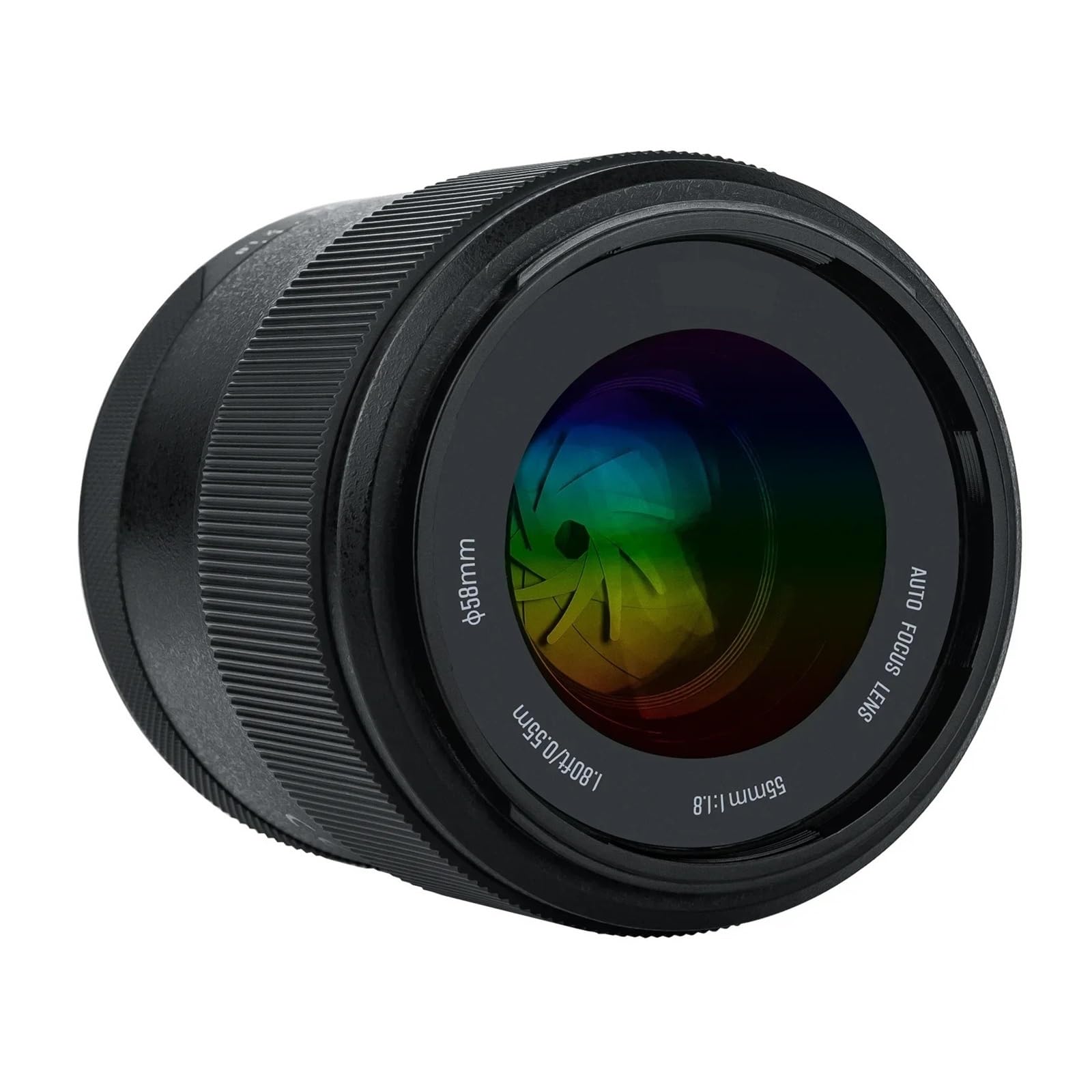 DSLR Camera Lens, Objectif Portrait 55 mm F1.8 Pro, Compatible avec Sony E