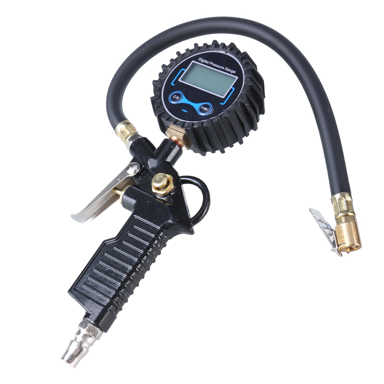 Amazon.co.jp: 職業タイヤ空気圧チェッカーゲージとインフレータ、大型