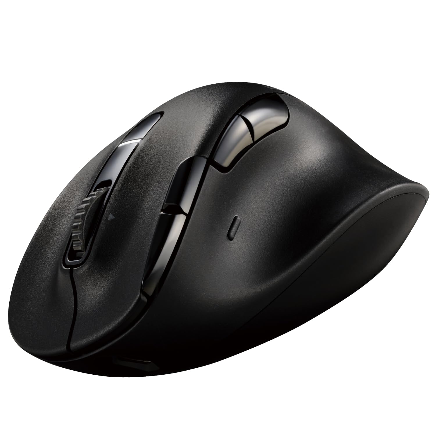 ELECOMEX-G Wireless Mouse, Multi Connection, Bluetooh/USB 2.4GHz / Wired, Rechargeablel, 8 Button Function, 1000/2000 DPI, Tilt Scroll, PC/Laptop Windows11/ MacOS, X Large/XL Size, M-XGXL50MBSKBK