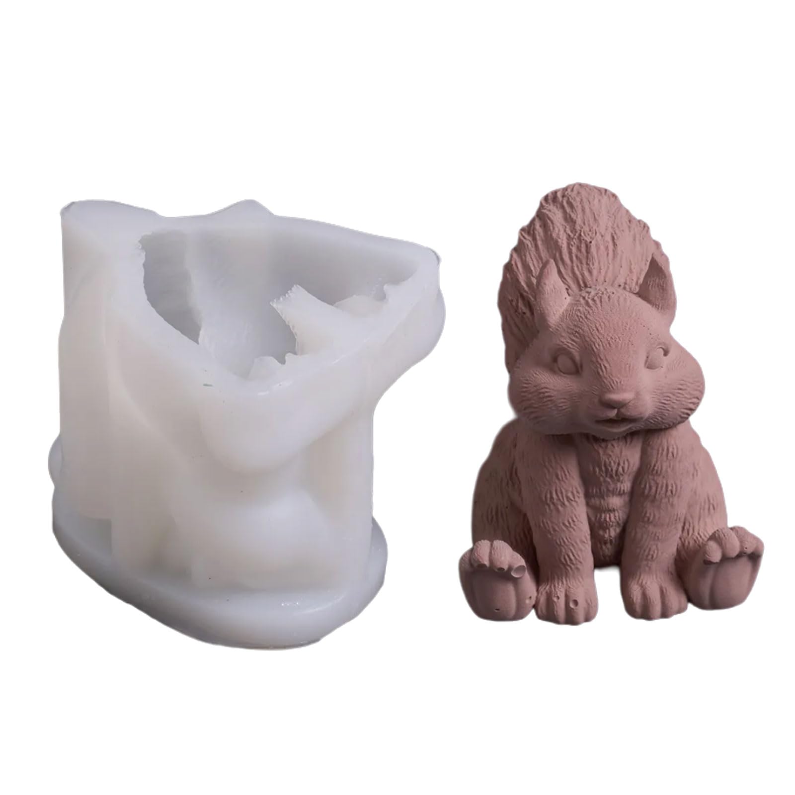Osniyaw Ground Squirrel Silicone Baking Mould For Realistic Soap, Chocolate, Craft Creations, Reusable Animal Moulds