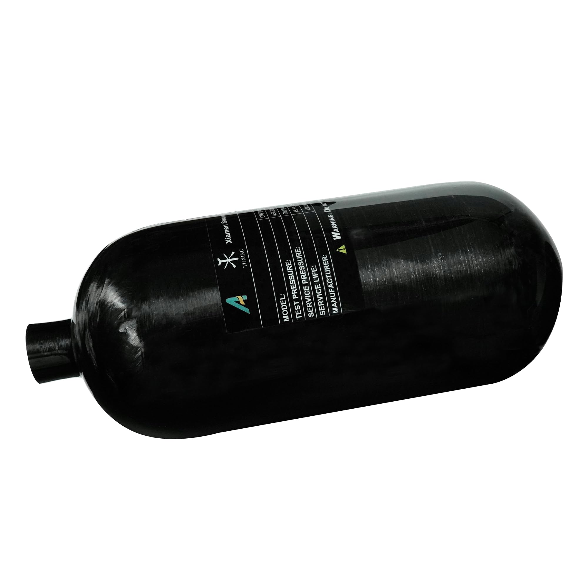 TUXING 2,5 l Kohlefaser Paintball HPA Lufttank, 4500 psi PCP Air System