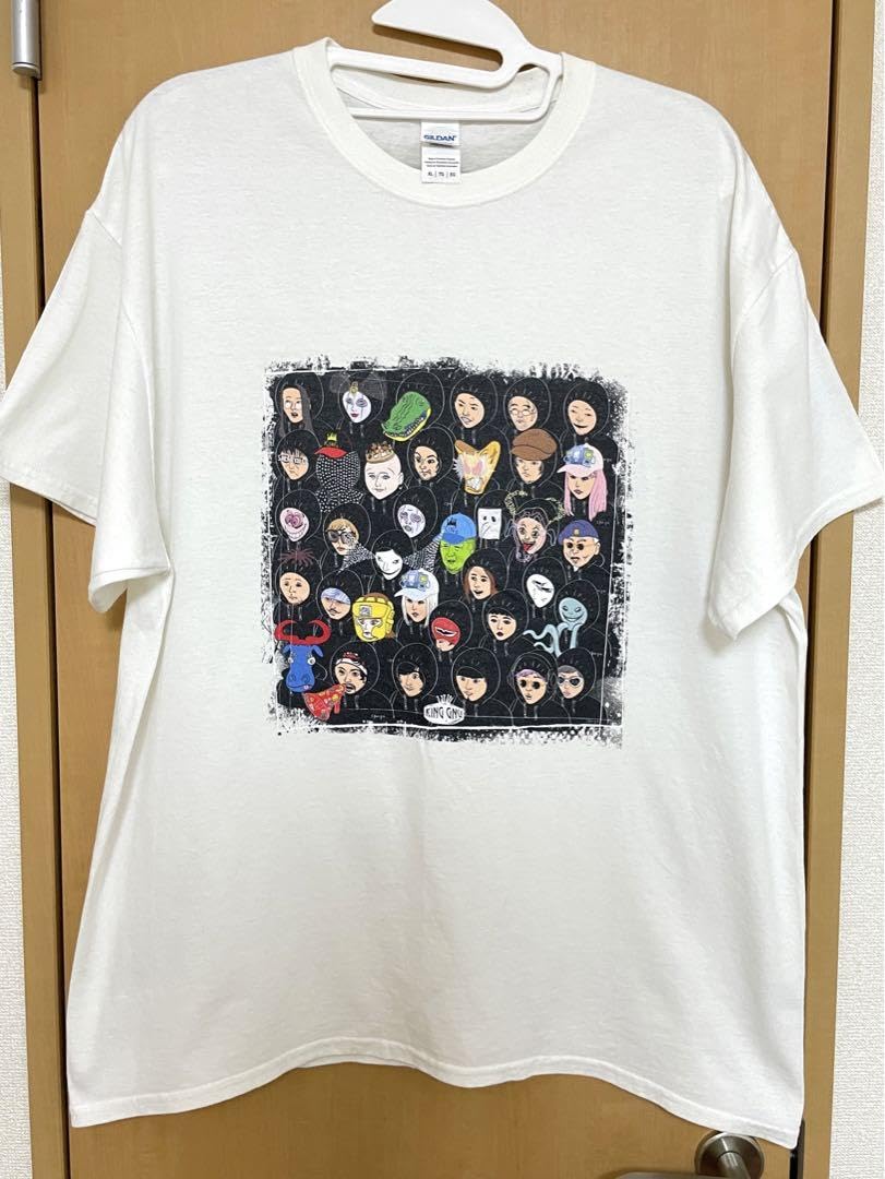 Amazon.co.jp: 初期KingGnu Sympa Tシャツ 白 XLサイズ2019 : ファッション