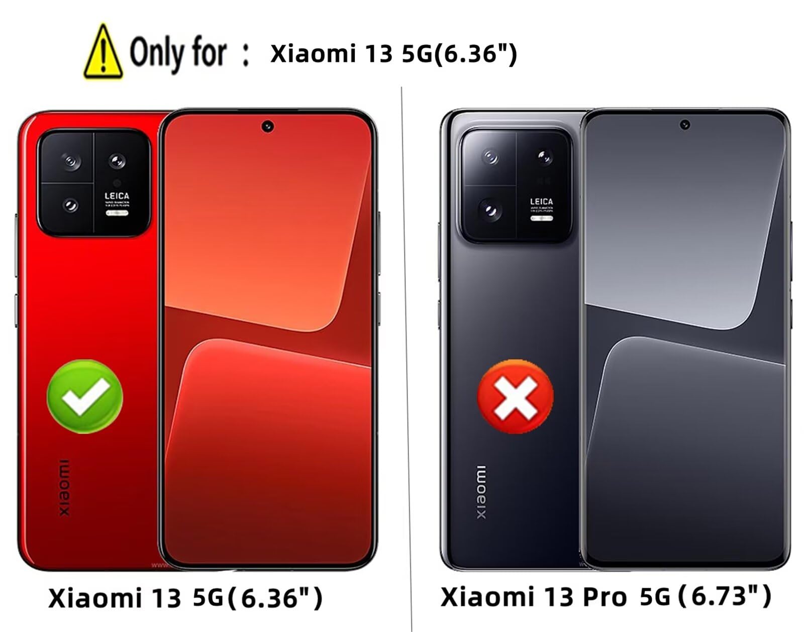 Custodia Xiaomi 13 5G Con Protezione Fotocamera Scorrevole E Anello Supporto - Antiurto TPU + 2 Vetri Temperati
