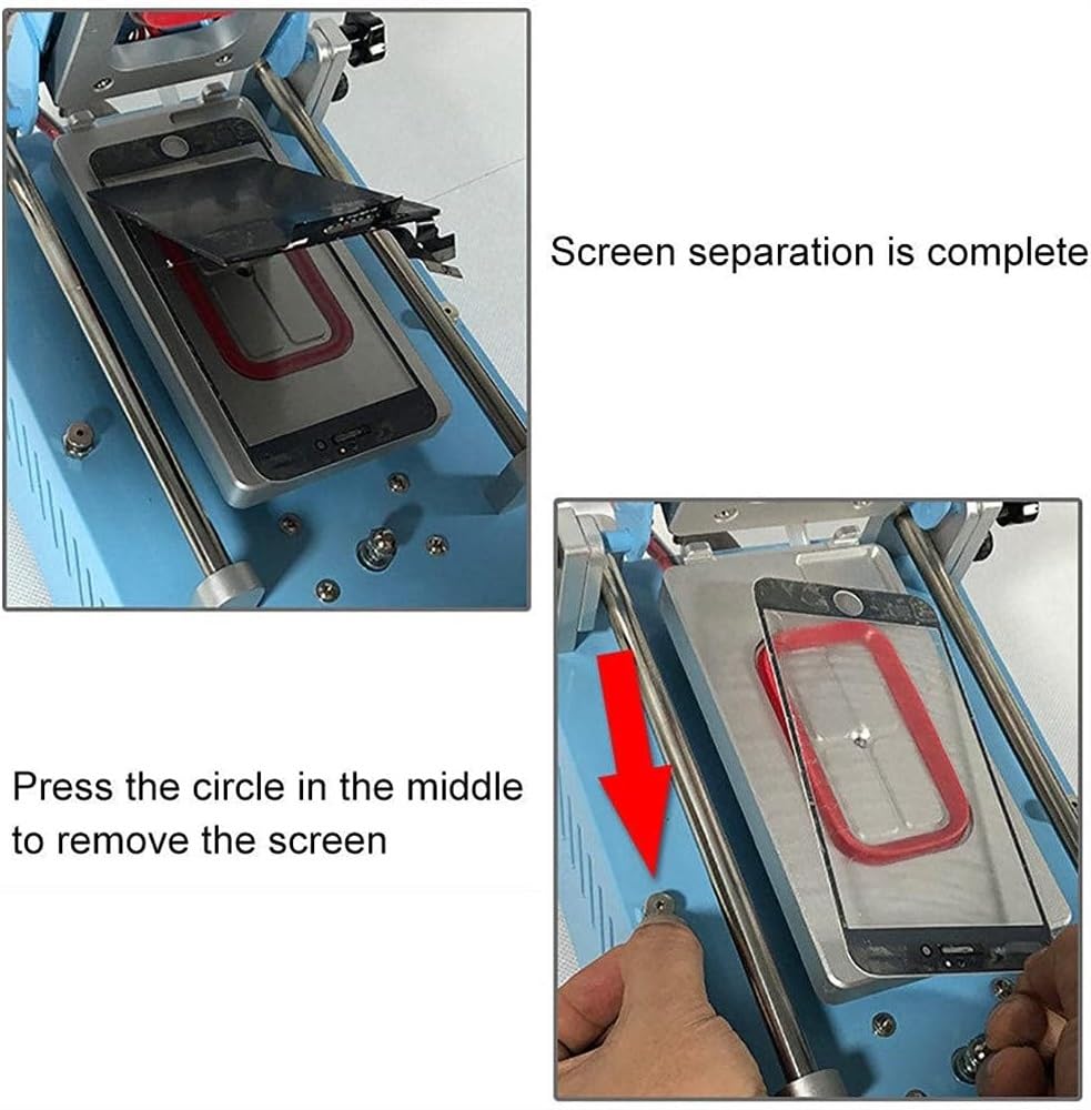 Machine de décadre d'écran incurvé, séparateur de téléphone portable, équipement de séparation d'écran de téléphone portable, tapis de réparation de coussin chauffant de plaque chauffante