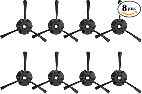 8 Pack Side Brushes Replacement for Shark Matrix Robot Vacuum RV2310, RV2310AE, AV2310, AV2310AE, RV2300, RV2300S, RV2320S, UR2350AE Vacuum Cleaner LUXRILIX