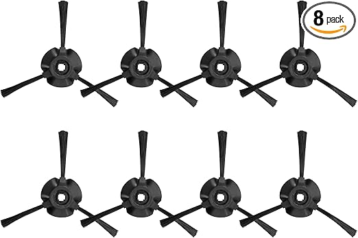 8 Pack Side Brushes Replacement for Shark Matrix Robot Vacuum RV2310, RV2310AE, AV2310, AV2310AE, RV2300, RV2300S, RV2320S, UR2350AE Vacuum Cleaner LUXRILIX