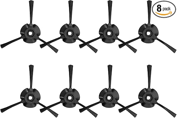 8 Pack Side Brushes Replacement for Shark Matrix Robot Vacuum RV2310, RV2310AE, AV2310, AV2310AE, RV2300, RV2300S, RV2320S, UR2350AE Vacuum Cleaner LUXRILIX