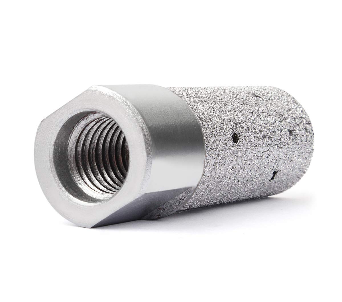 Z-LION Rueda de tambor de diamante de 1 pulgada para granito, mármol, piedra de cuarzo, borde del agujero del fregadero