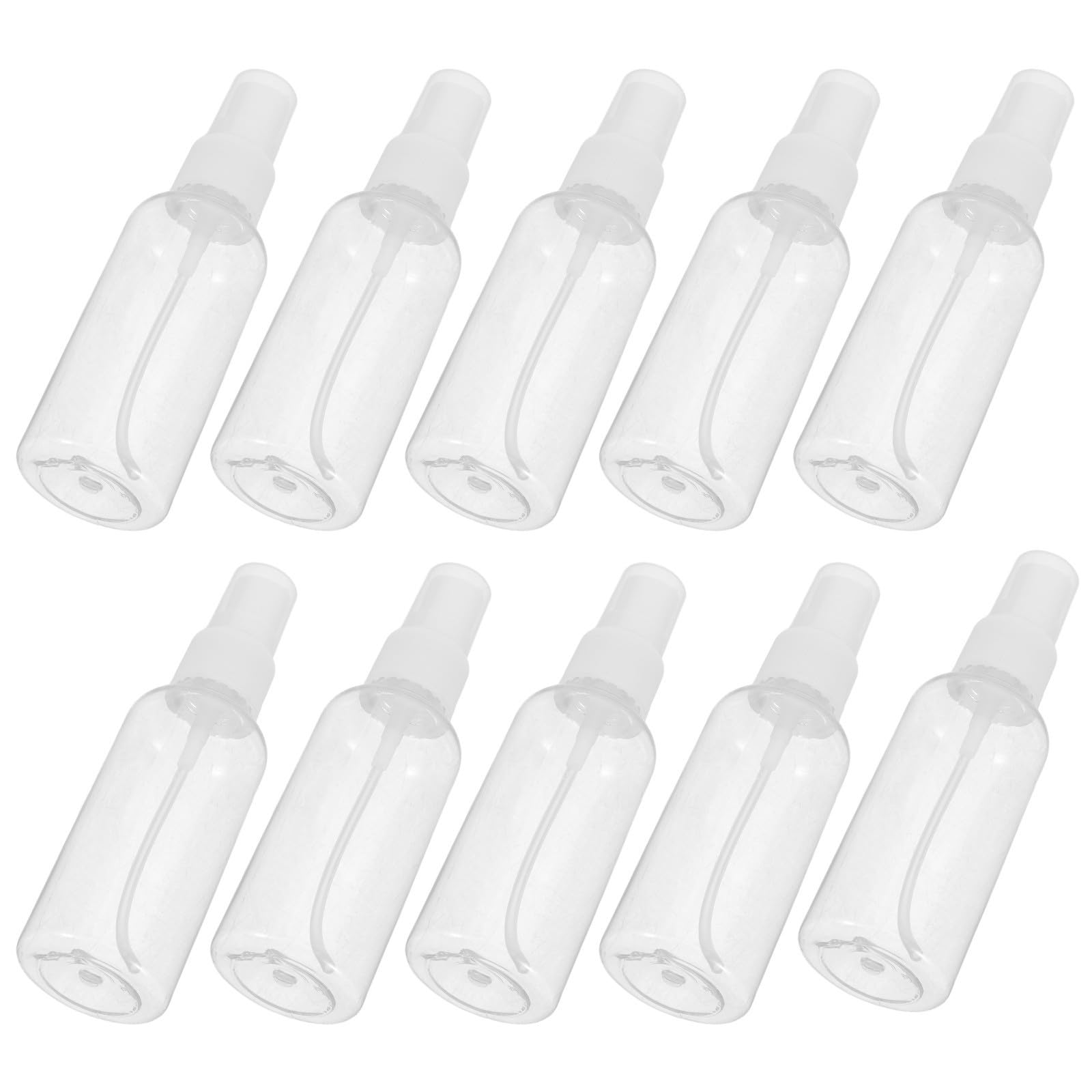 Zerodeko 100 Stück Reisezerstäuber 60ml aus Kunststoff