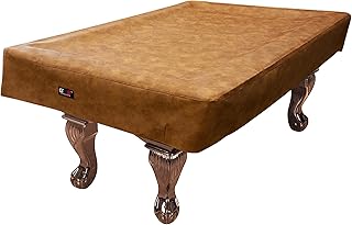 GSE Games & Sports Expert Billiard Table Covers, 7'/8'/9' Waterproof & Tearproof Heavy Duty Leatherette Pool Table Cover (Several Colors Available)