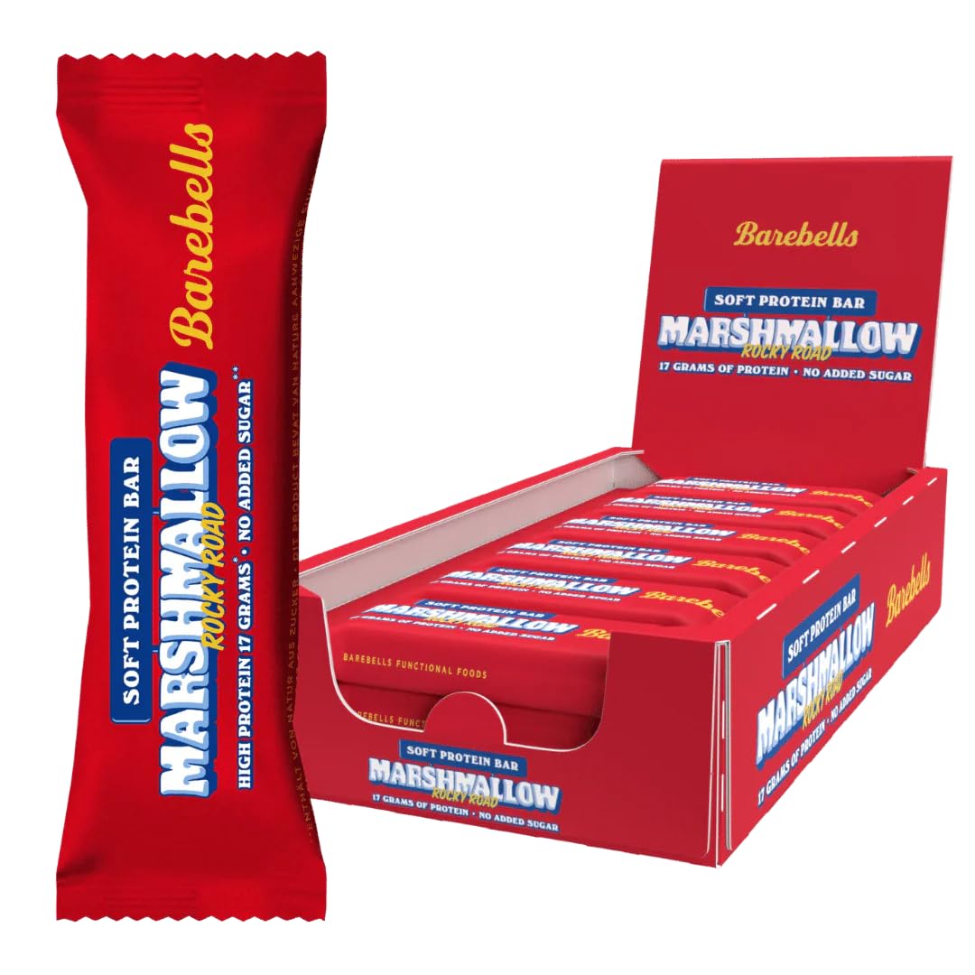 Barebells | Soft Protein Bar (55g) | Barres protéinées | Collation protéinée et gourmande - Salted Caramel Peanut