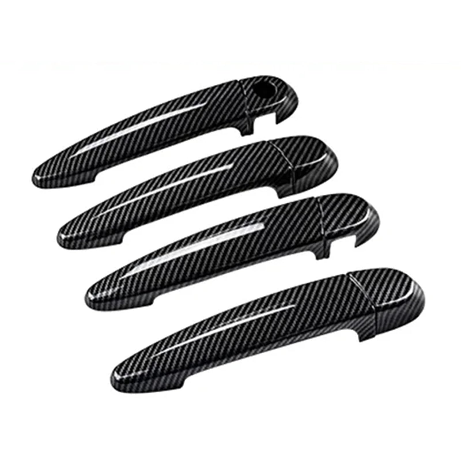 Cfayrlms One Color Door Pull Cover Compatible With Bmw For X5m For E70m 2010 2011 2012 2013 Door Handle Cover Trim Lhd Carbon Fiber Outside Exterior