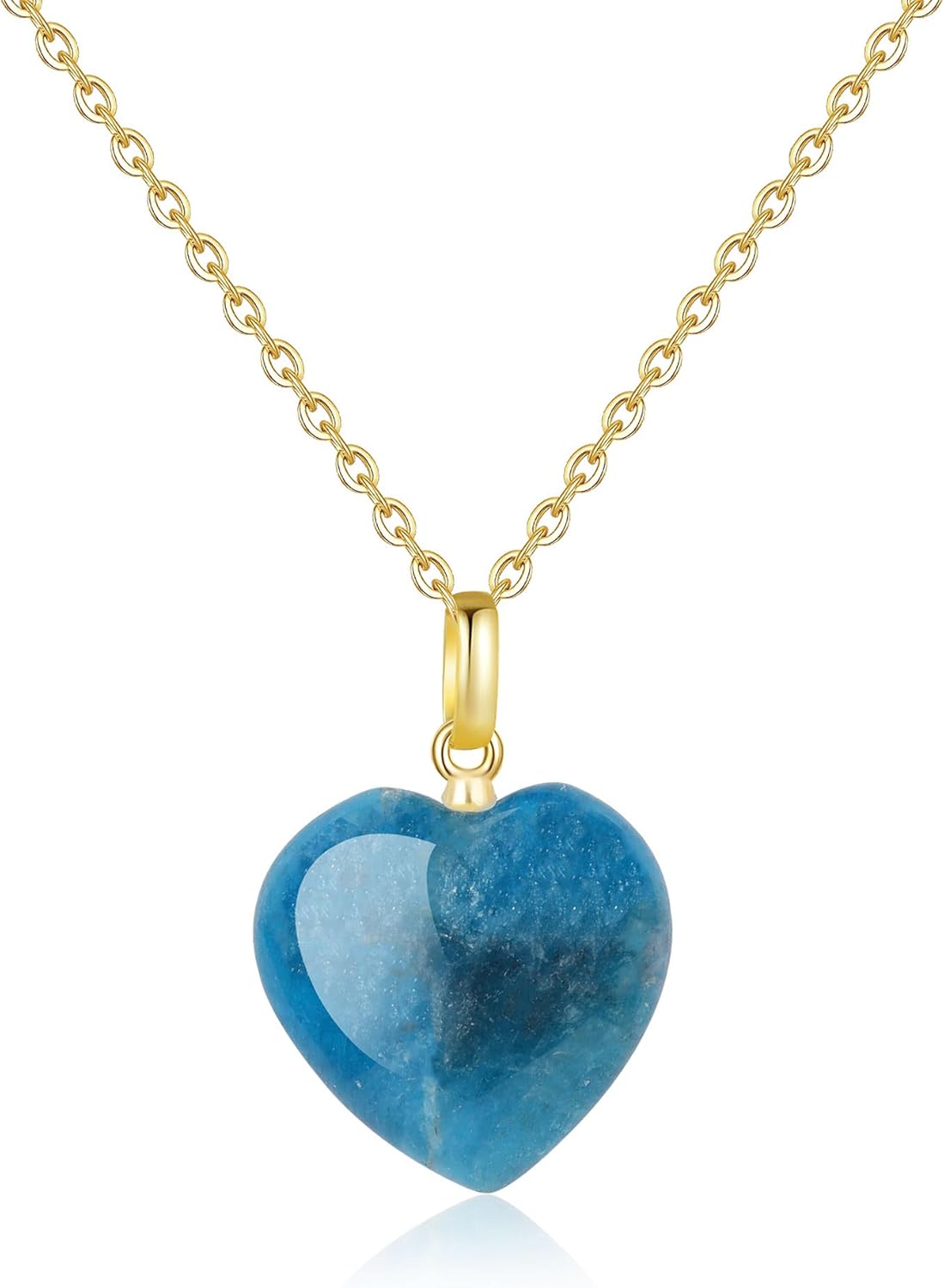 COAI Kristall Halskette - Edelstein Anhänger Mit Zirkonia