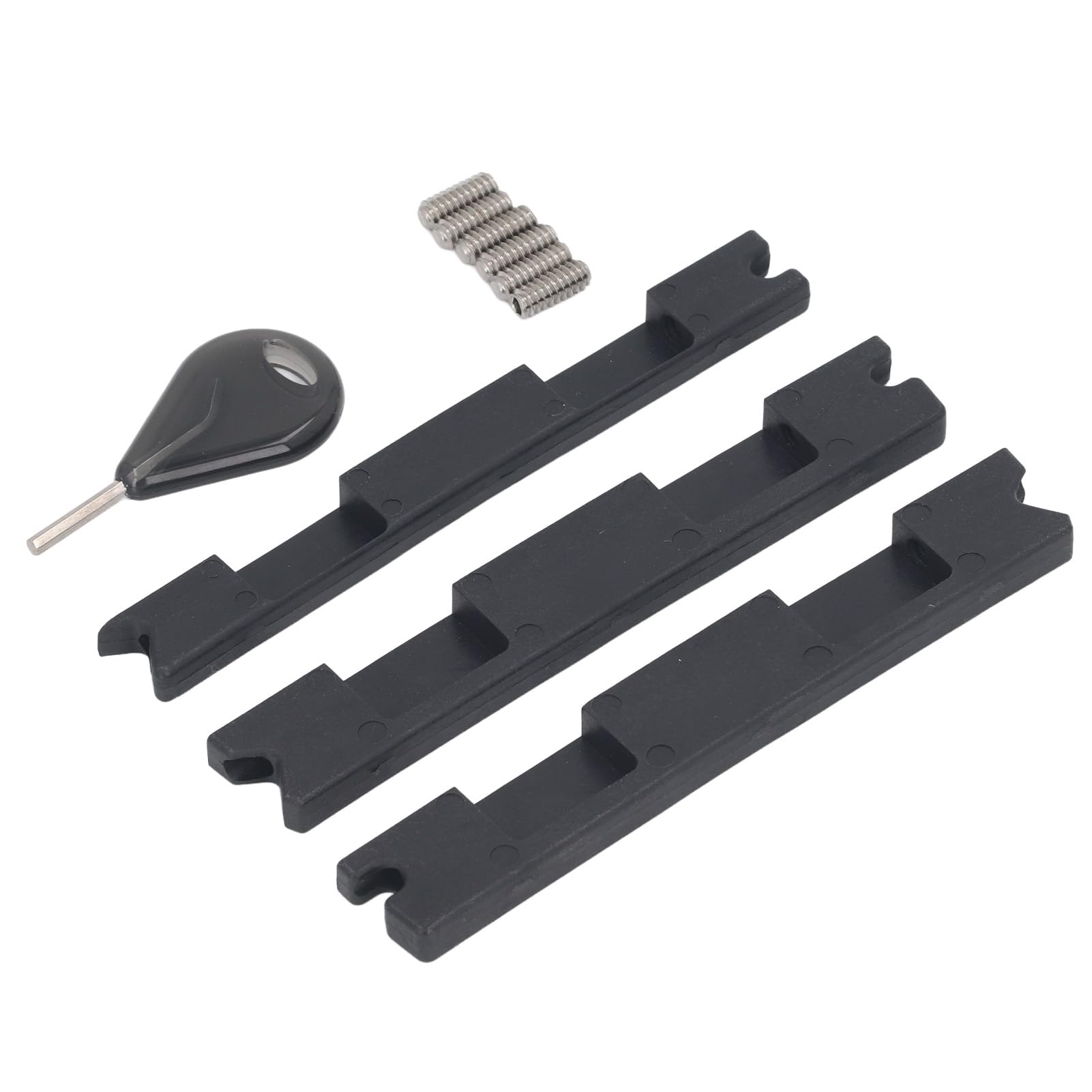 Surfboard Fin Box Converter Sturdy Lightweight Adapter with Fin Key Screws for FUTURE 3pcs for Easy Installation