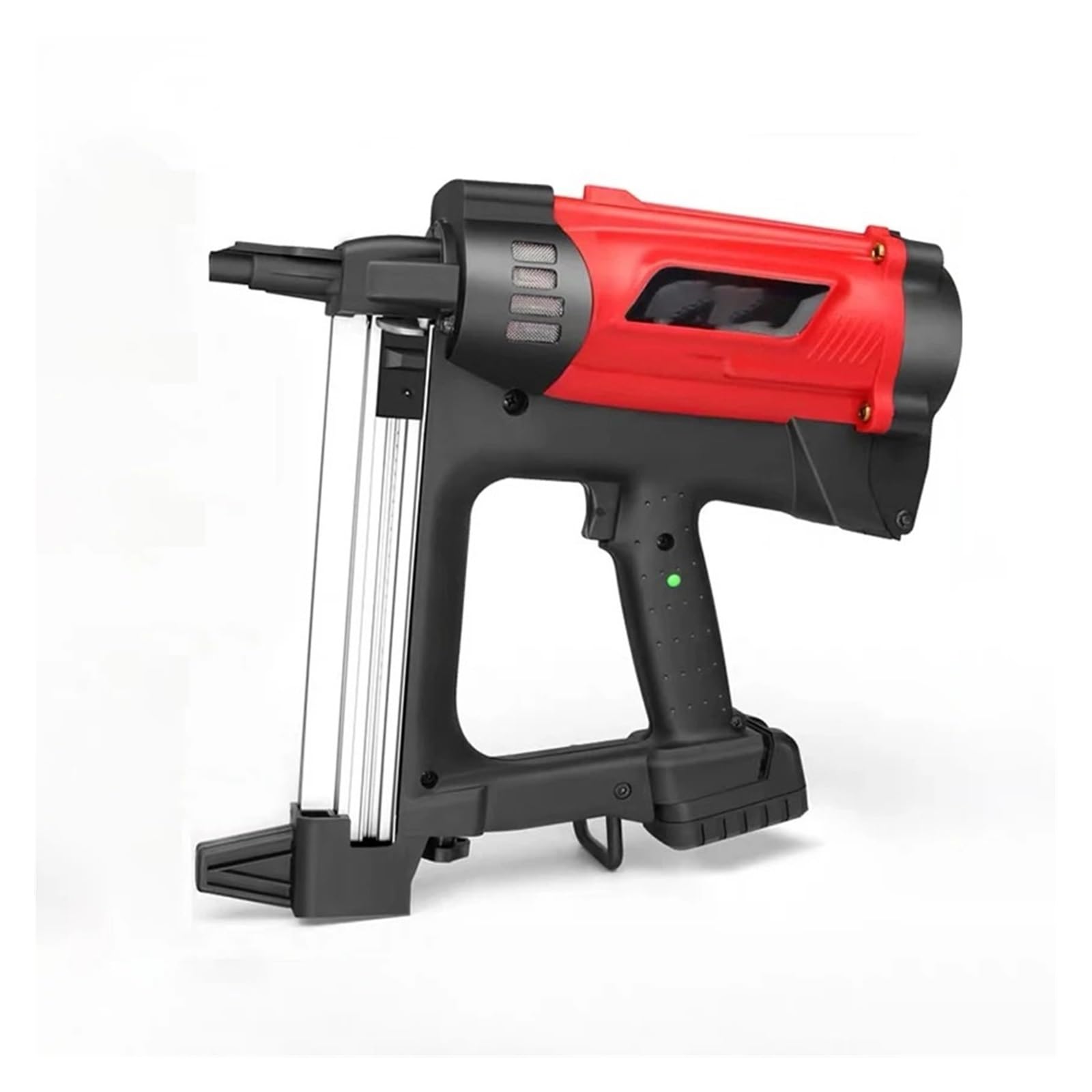 Pistola De Clavos Gas MD-060, Acero For Cemento, Neumática For Instalar Puertas Y Ventanas, Con Ranura For Cables, 7,4 V, 2000mah PenetracióN Fuerte(Single use)