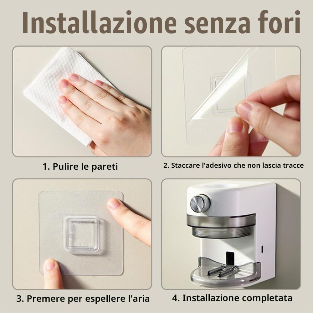Dispenser Dentifricio Automatico, Distributore Dentifricio Senza Fori con Sensore e Volume di Erogazione del Dentifricio Regolabile per Doccia, Bagno, Toilette