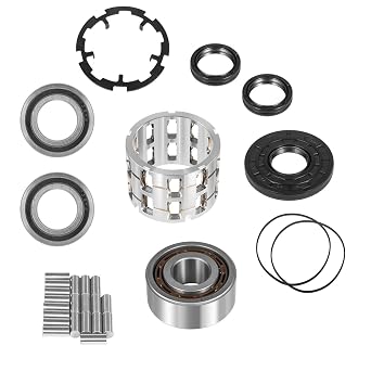 Front Differential Bearing Rebuild Kit - for Polaris Ranger RZR 570 800 900 | with Aluminum Roll Cage for Sportsman 325 Ace 2014-2016, Sportsman 570 Ace 2015-2017, Silver