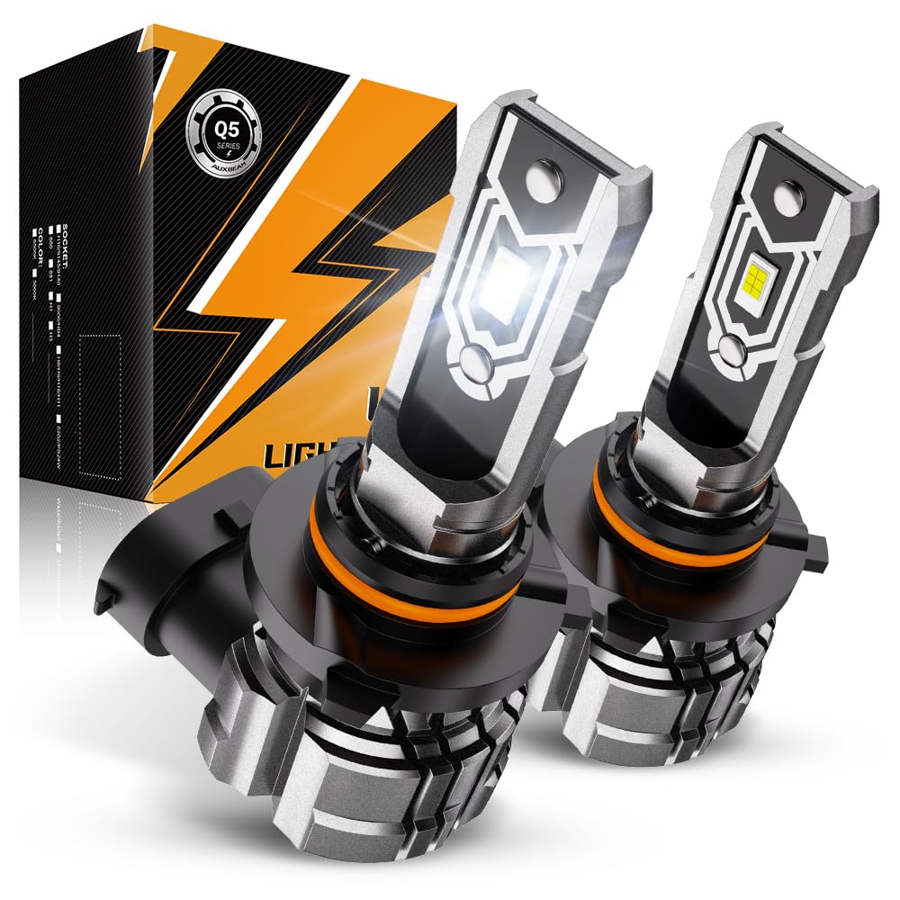 Auxbeam H10 9140 9145 Fog Lights, 10000LM 400% Brighter H10 9040 9045 Fog Light, White Strong Penetrating Light, Super Bright Plug and Play
