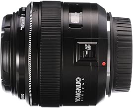 BEESCLOVER Telephoto Lens F1 AF MF Standard Medium Prime Telephoto Lens Holder for Canon EF Fixed Rebel DSLR Cameras Black BEESCLOVER Telephoto Lens F1 AF MF Standard Medium Prime Telephoto Lens Holder for Canon EF Fixed Rebel DSLR Cameras Black