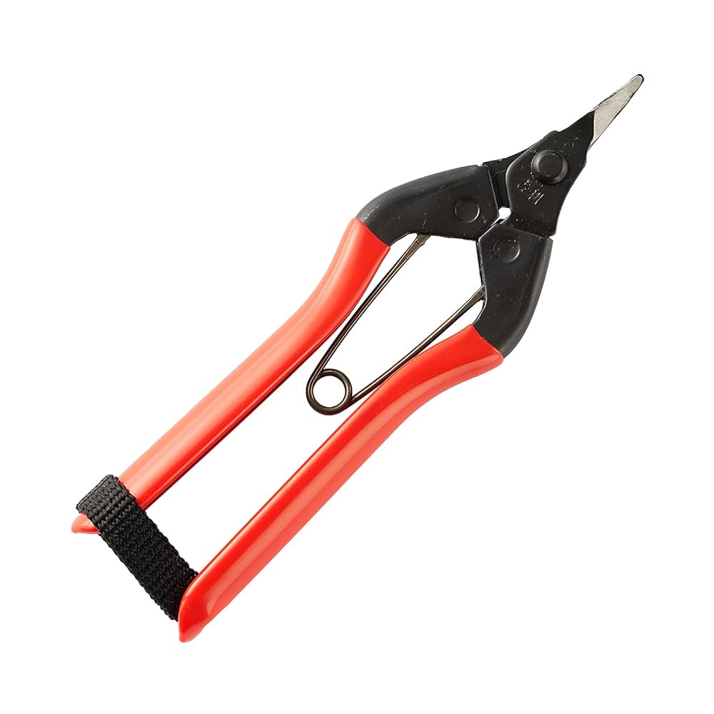 りえ Amazon | 吉利 梨芯切鋏 国産 日本製 新潟県三条製 曲がり刃 曲