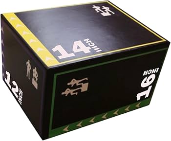 KINSEI プライオボックス18インチ　ボックスジャンプ等　2つ Amazon | rockible【3イン1】 ジャンプボックス プライオメトリック
