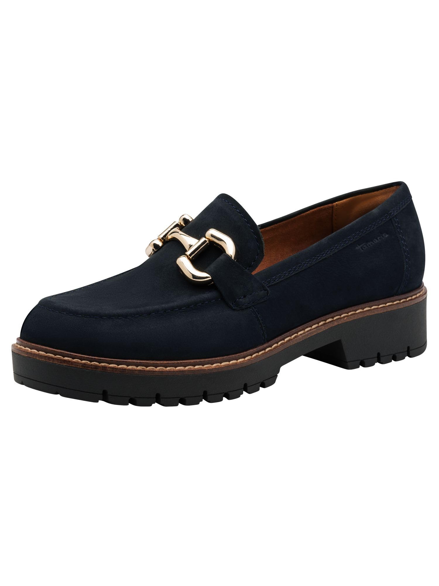 Tamaris Women's Flat Slippers, Navy, 7.5 UK