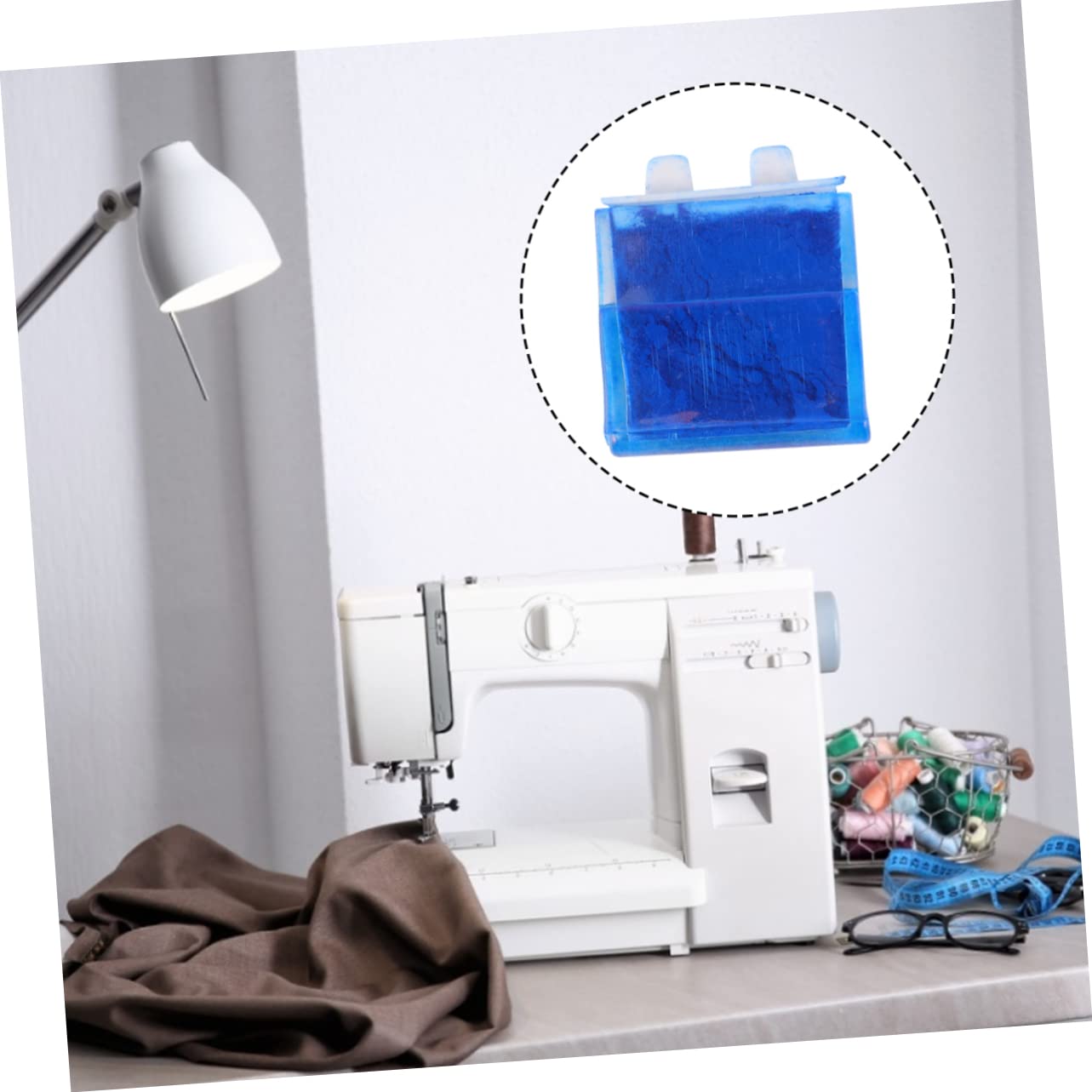 STOBOK 2 Set di Gessetti da Cucito Pratici Scatola di Gessetti da Sarto Antimacchia Facile Applicazione Linee di Tessuto Longevità Sartoria 10 Pezzi*2