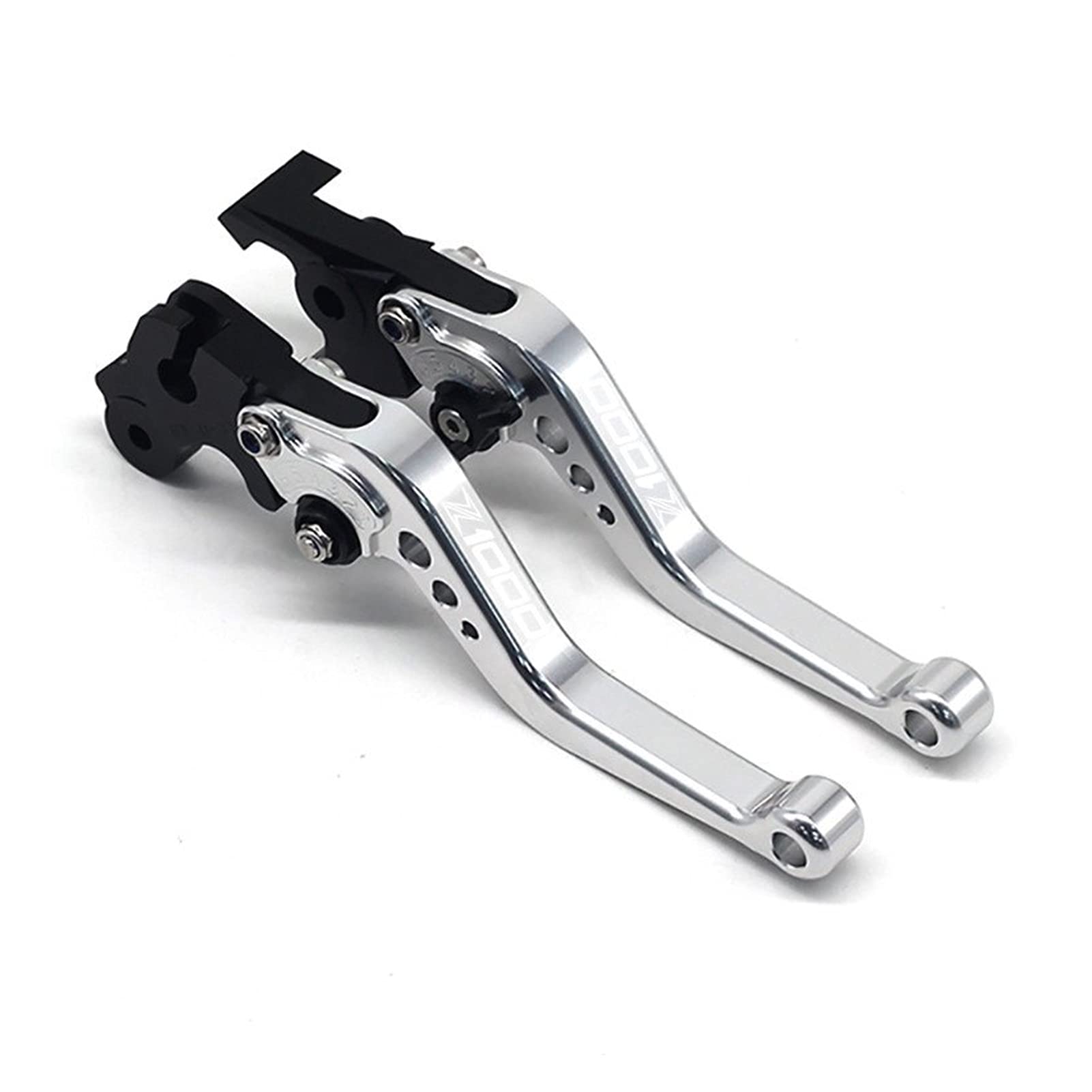 HKVS Leviers Pour Kawasaki Z800 Z 800 Z800 2013-2016 CNC Extensible Poignées De Moto Poignées De Frein Accessoires D'embrayage Accessoires Whit Logo ( Couleur : 1