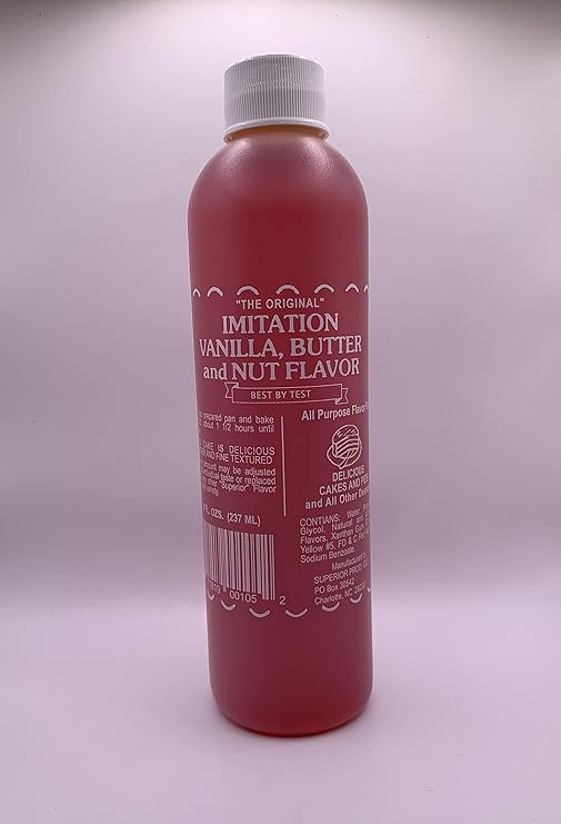 Superior Flavors VANILLA, BUTTER, & NUT Cooking and