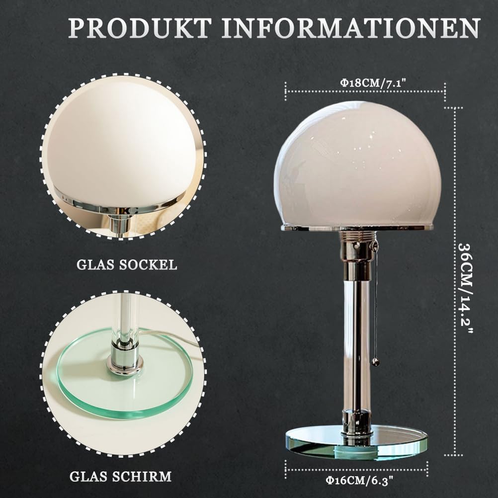Pilzlampen Tischlampe,Moderne LED Pilz Lampe Snachttischlampe mit Schalter,3000K/4500K/6000K Kinder Schreibtisch Leselampe,Tisch Deko Beleuchtung Mushroom Lamp für Schlafzimmer,Silber