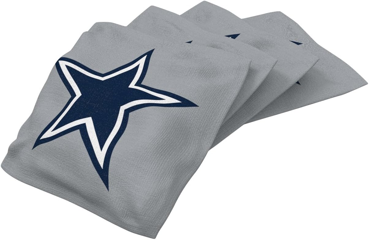Wild Sports - Official NFL Cornhole Game Bean Bags - Set of 4 : Sports & Outdoors