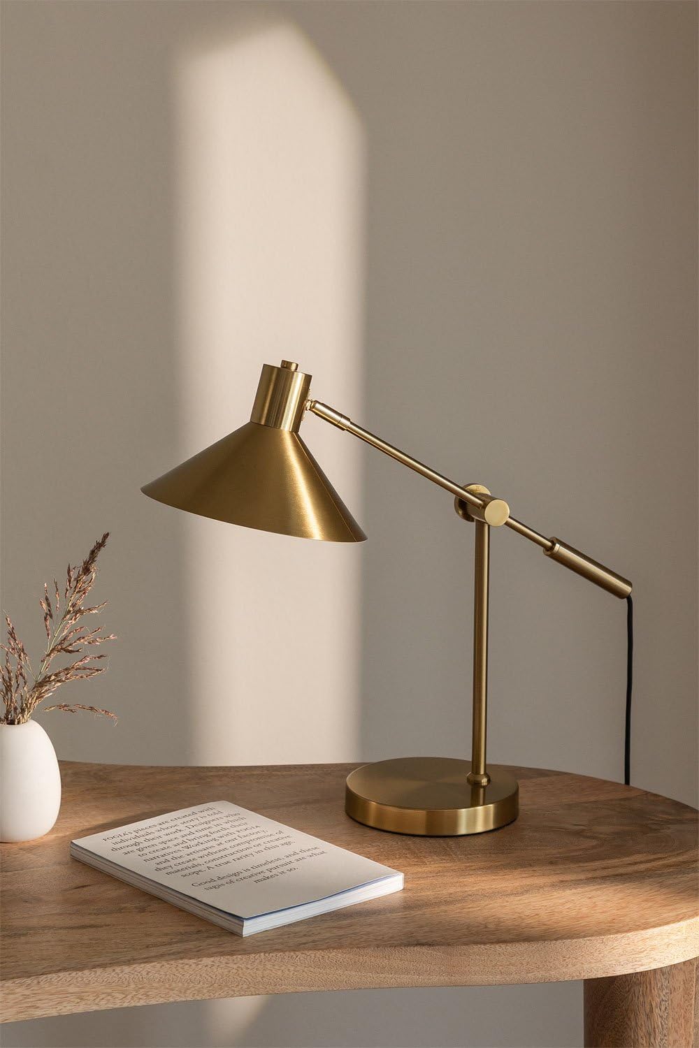 SKLUM Metalowa Lampa Stolowa Clayt