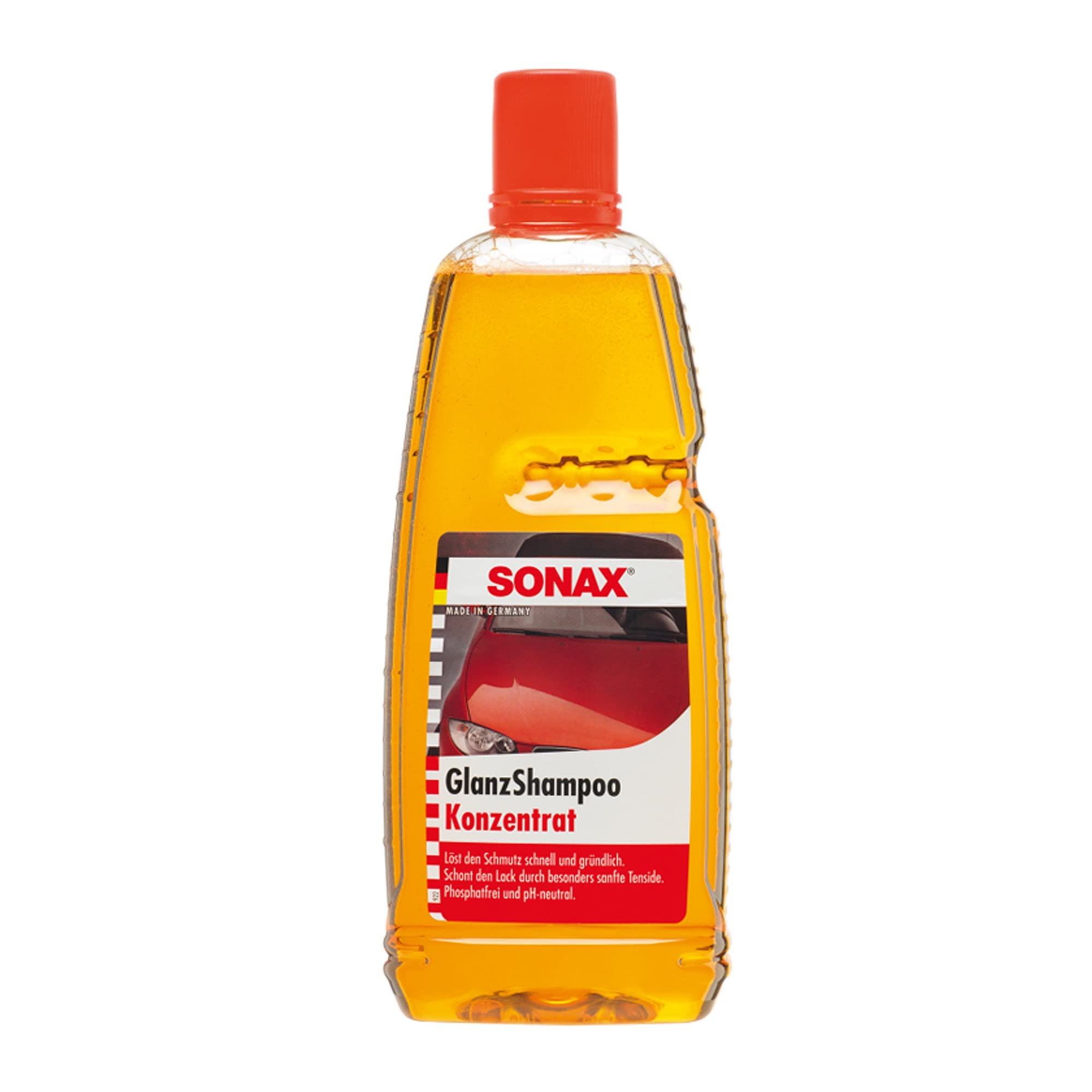 SONAX 6X 03143000 GlanzShampoo Konzentrat Glanz Autoshampoo 1L