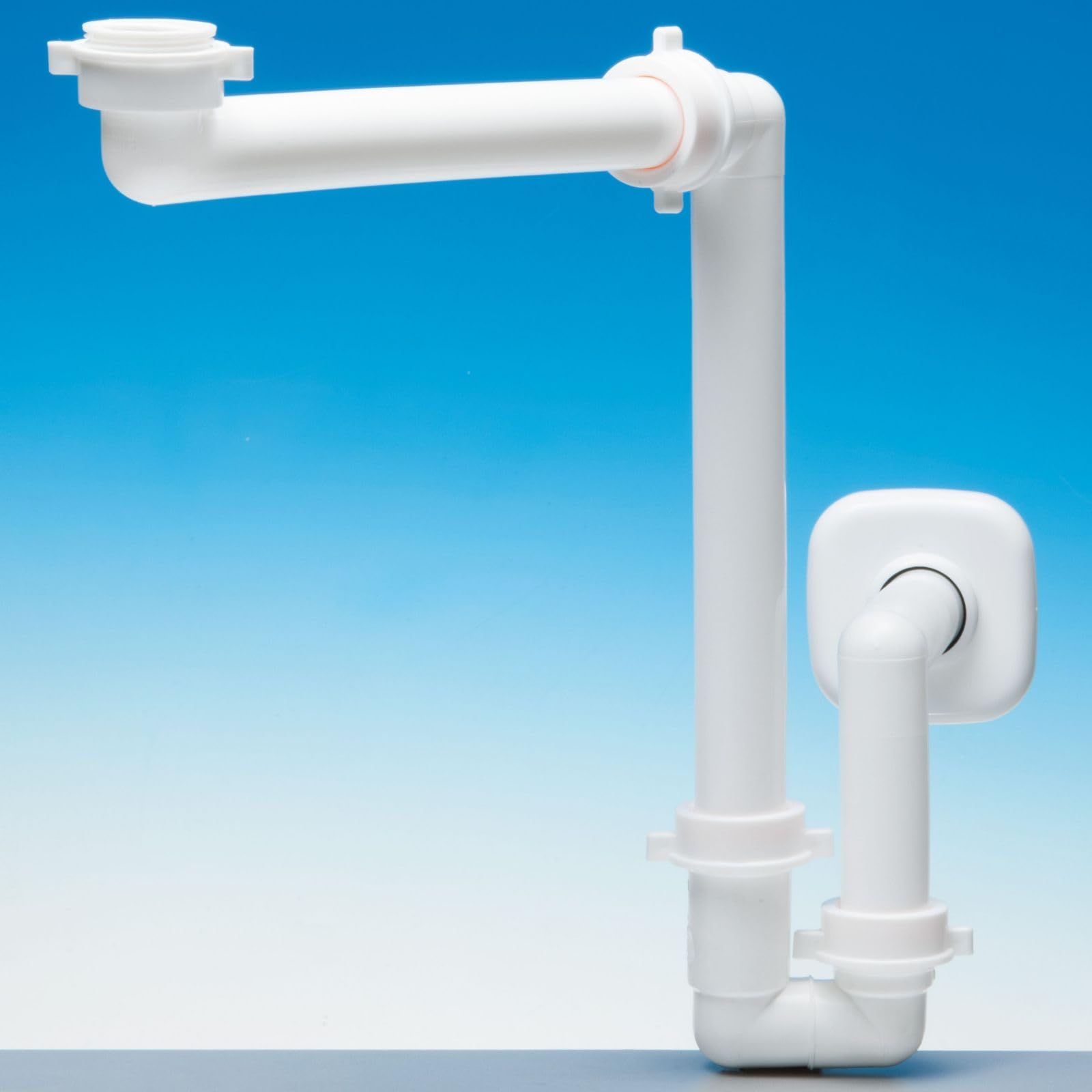 SOTECH Raumsparsiphon, 32-40 mm, weiß