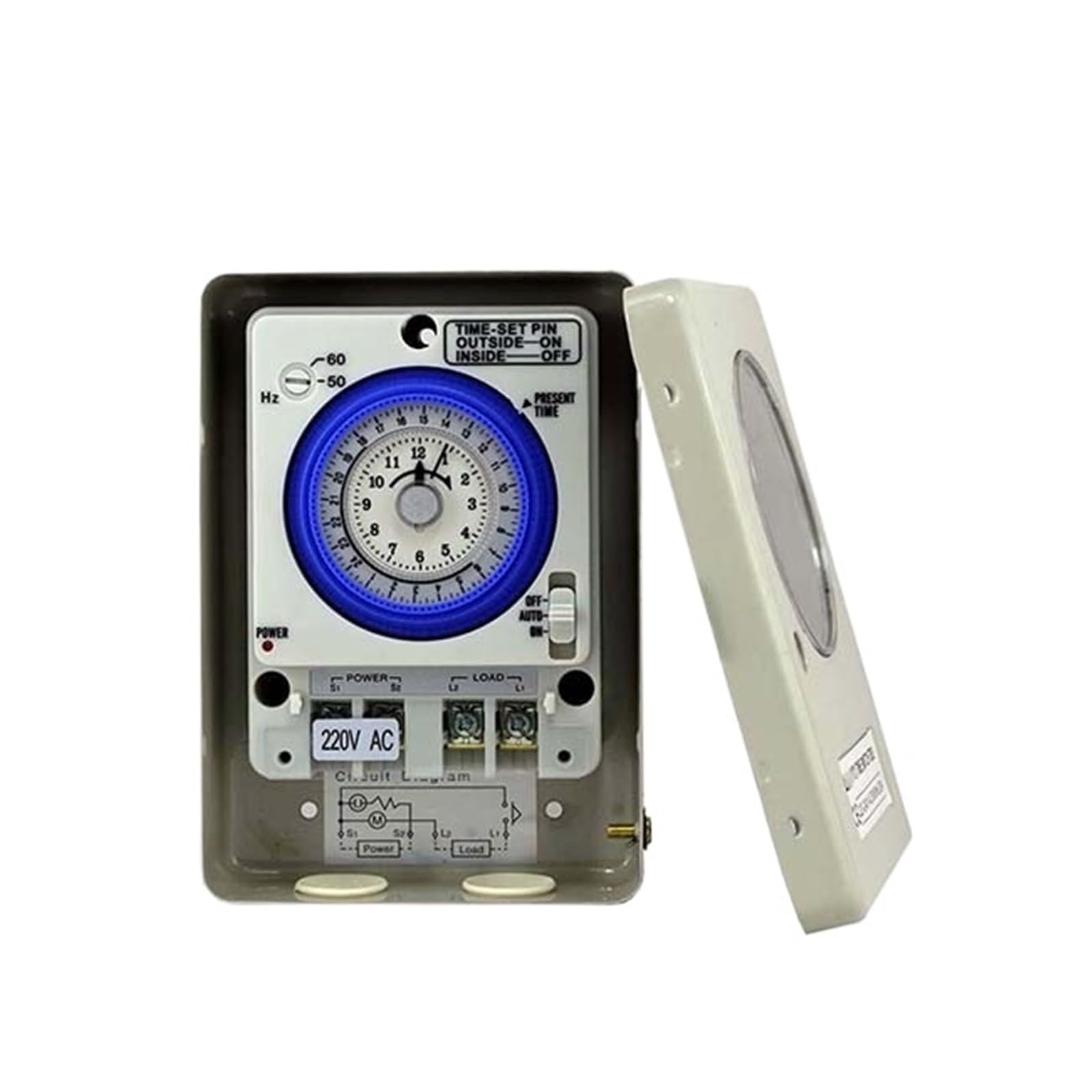 TB35 Montaje en Carril DIN Diario 24 Horas relé de Tiempo Temporizador programable retardo del Interruptor