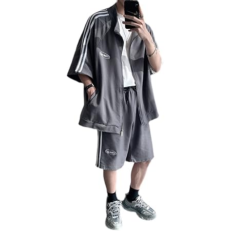 Amazon Co Jp 半袖 セットアップ メンズ Tシャツ ハーフパンツ 2点セット ジャージ スポーツウェア 上下セット ショットパンツ 部屋着 夏服 スポーツウェア ルームウェア お洒落 韓国 おしゃれ 大きいサイズ 上下セット メンズ 夏 スウェット 高校生 大学生 中学生 Amazon Co Jp 半袖 セットアップ メンズ Tシャツ ハーフパンツ 2点セット ジャージ スポーツウェア 上下セット ショットパンツ 部屋着 夏服 スポーツウェア ルームウェア お洒落 韓国 おしゃれ 大きいサイズ 上下セット メンズ 夏 スウェット 高校生 大学生 中学生