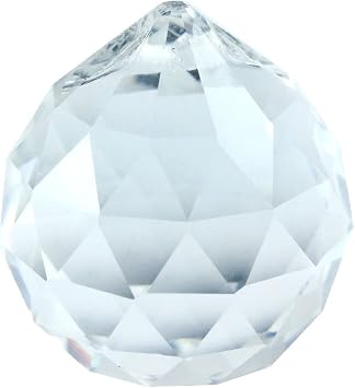 50mm Asfour Feng Shui Crystal Ball Prisms Clear
